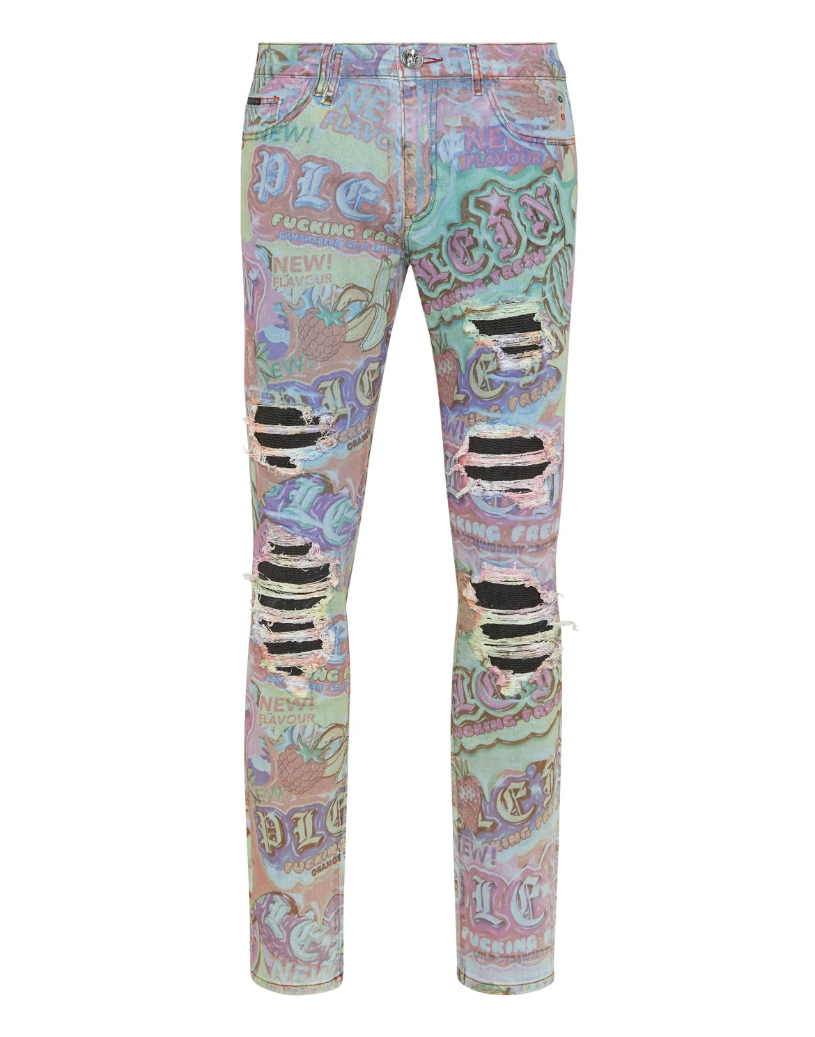 Denim Trousers Rock Star Fit, цвет: Мультиколор