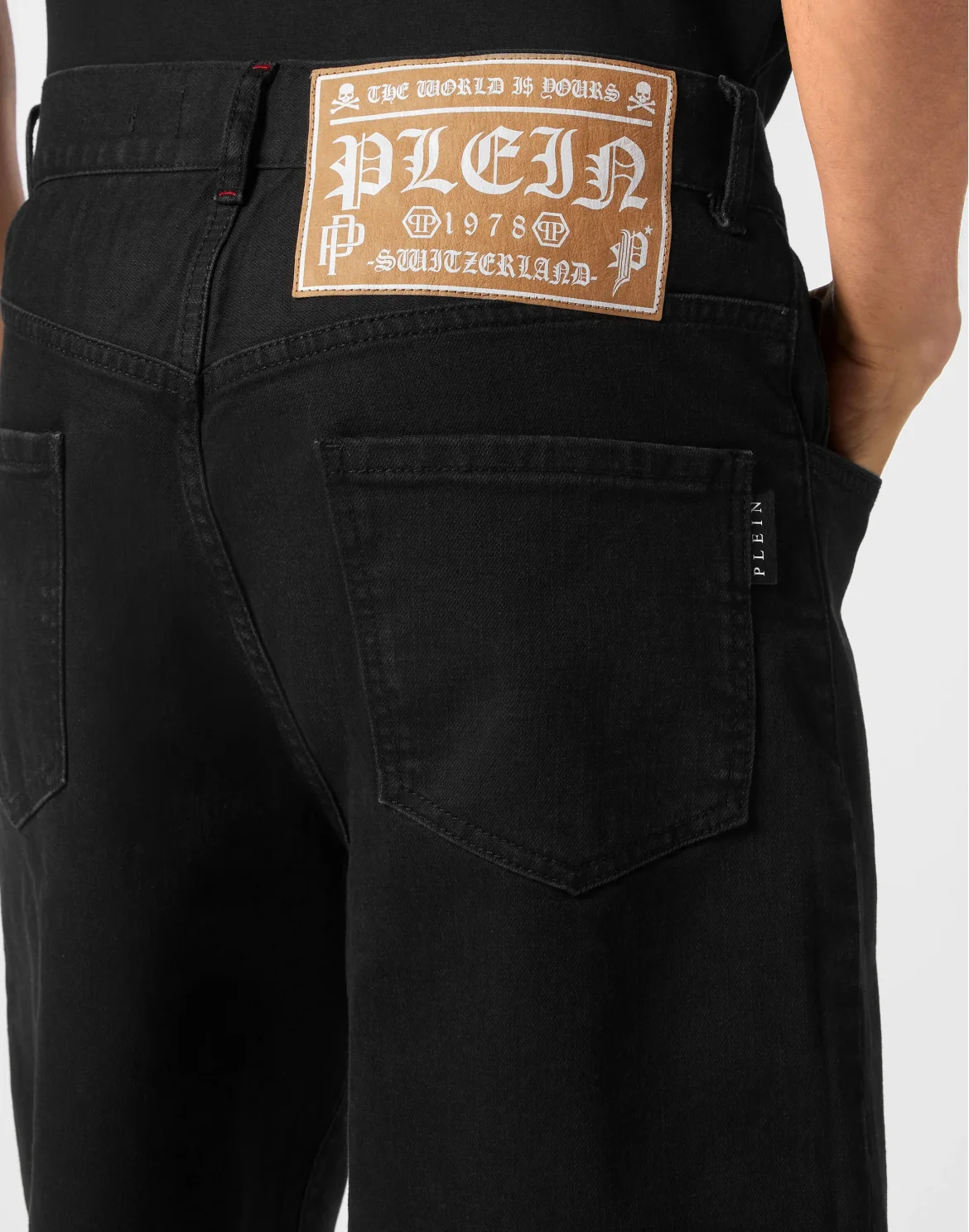 Denim Shorts Formentera Fit Skull&Bones, цвет: Черный