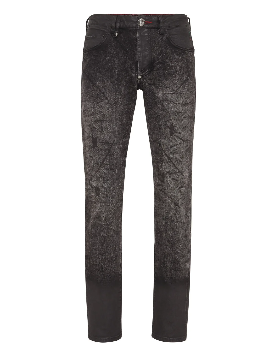 Denim Trousers Super Straight Cut, цвет: Черный