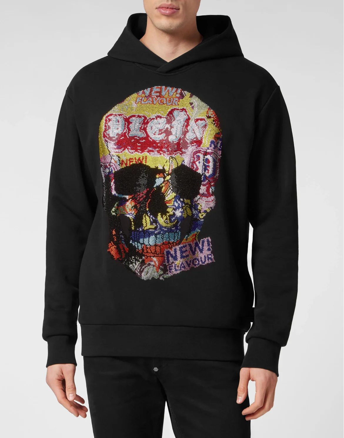 Hoodie sweatshirt Tutti Frutti, цвет: Черный