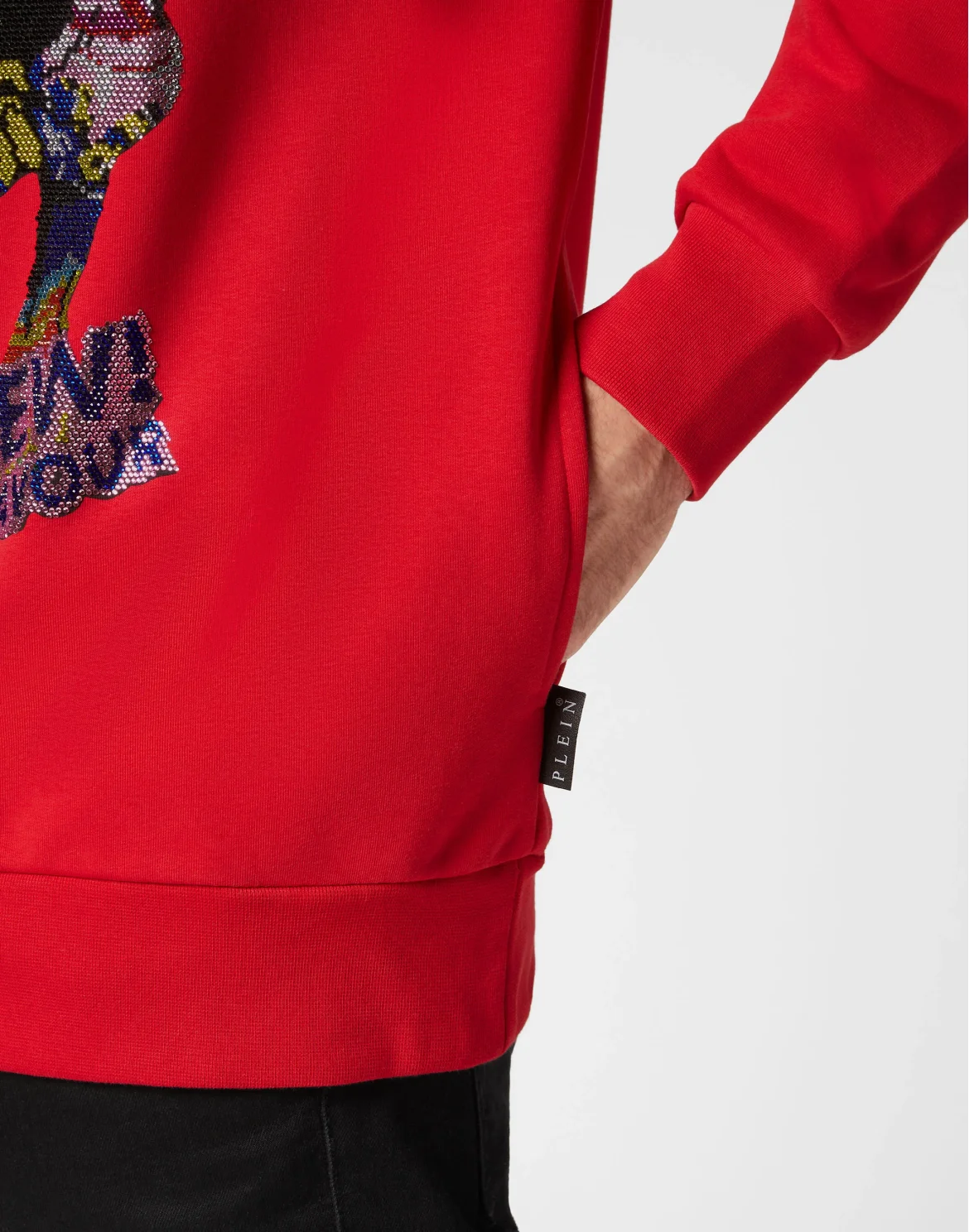 Hoodie sweatshirt Tutti Frutti, цвет: Красный