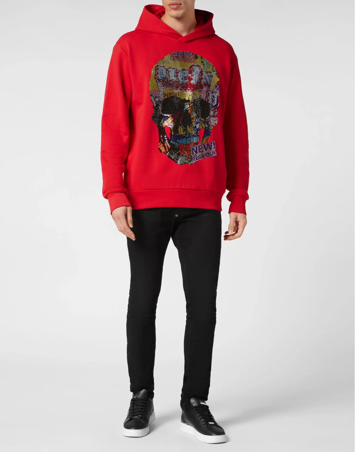 Hoodie sweatshirt Tutti Frutti, цвет: Красный
