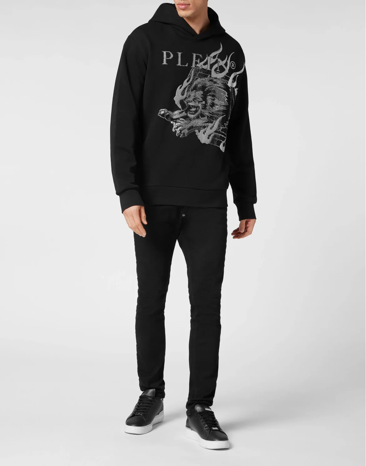 Hoodie sweatshirt Lion Circus, цвет: Черный