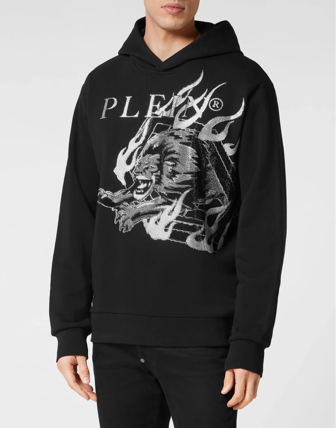 Hoodie sweatshirt Lion Circus, цвет: Черный