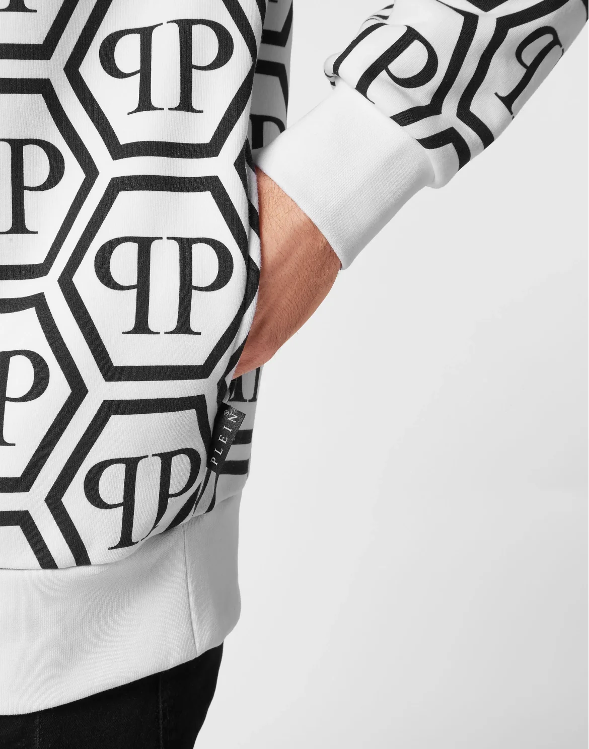 Hoodie sweatshirt Monogram, цвет: Белый