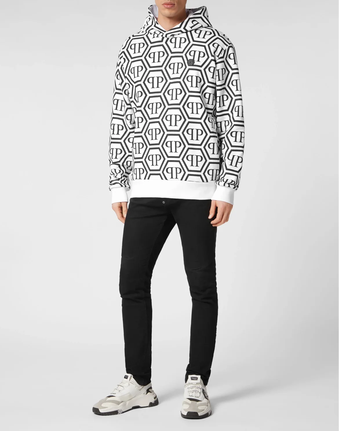 Hoodie sweatshirt Monogram, цвет: Белый