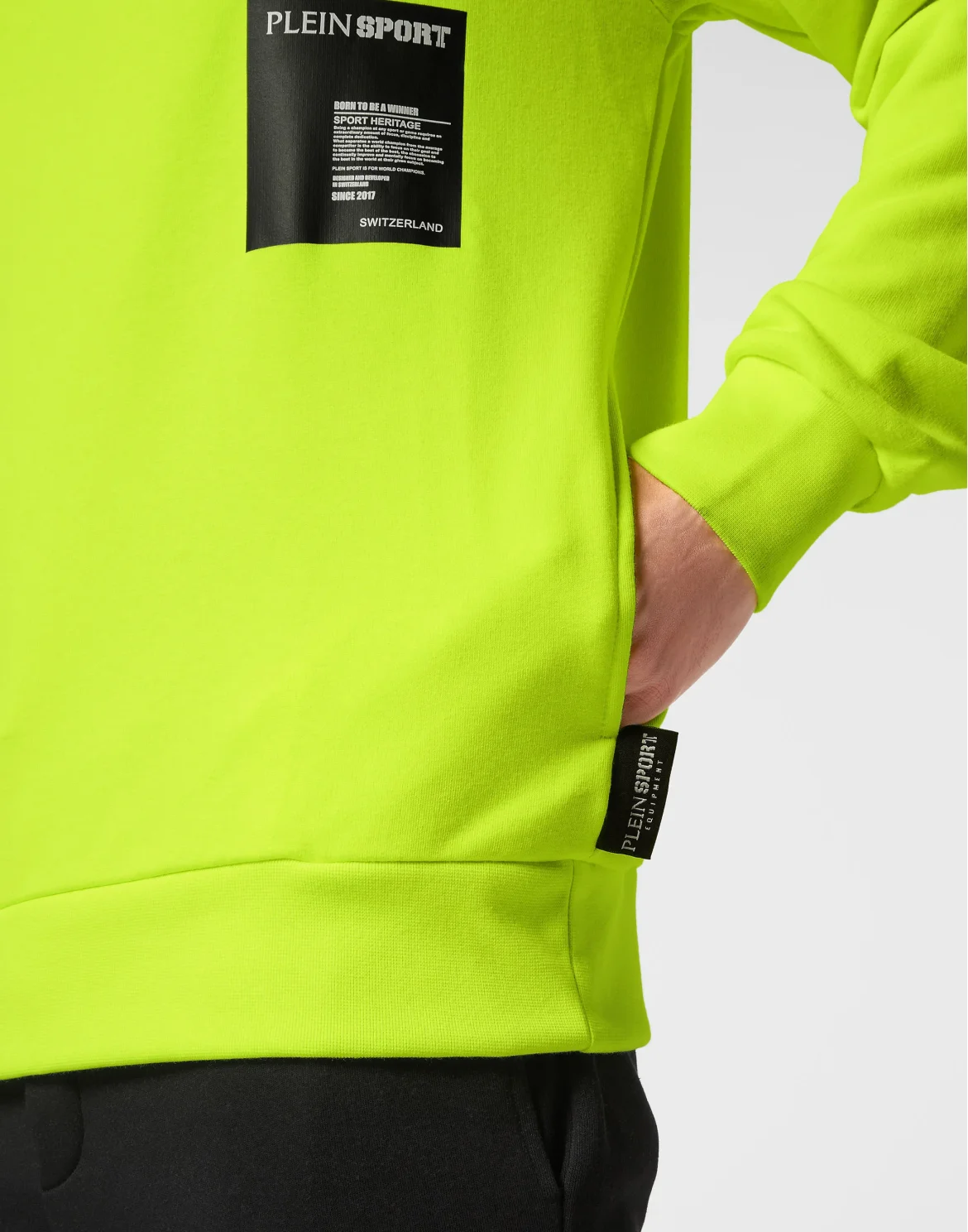 Hoodie sweatshirt Scratch, цвет: Зеленый