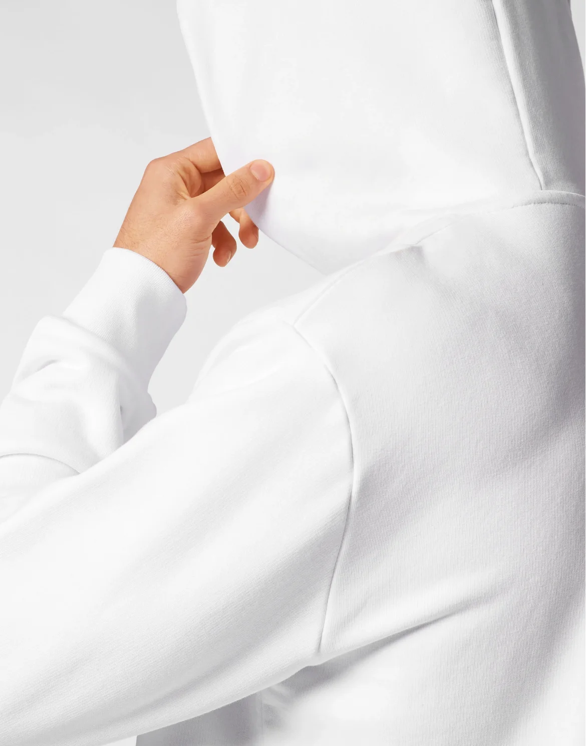 Hoodie sweatshirt Carbon Tiger, цвет: Белый
