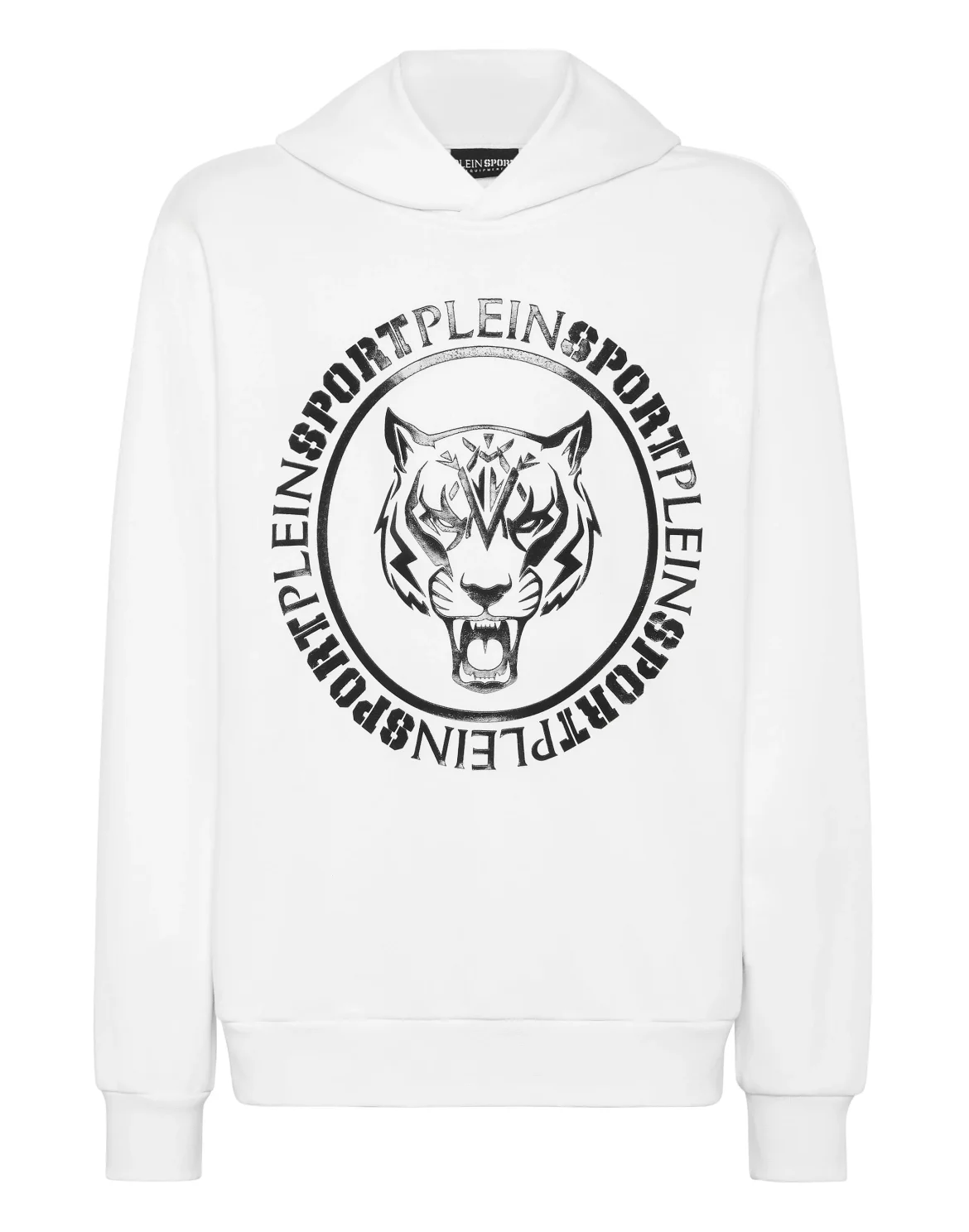 Hoodie sweatshirt Carbon Tiger, цвет: Белый