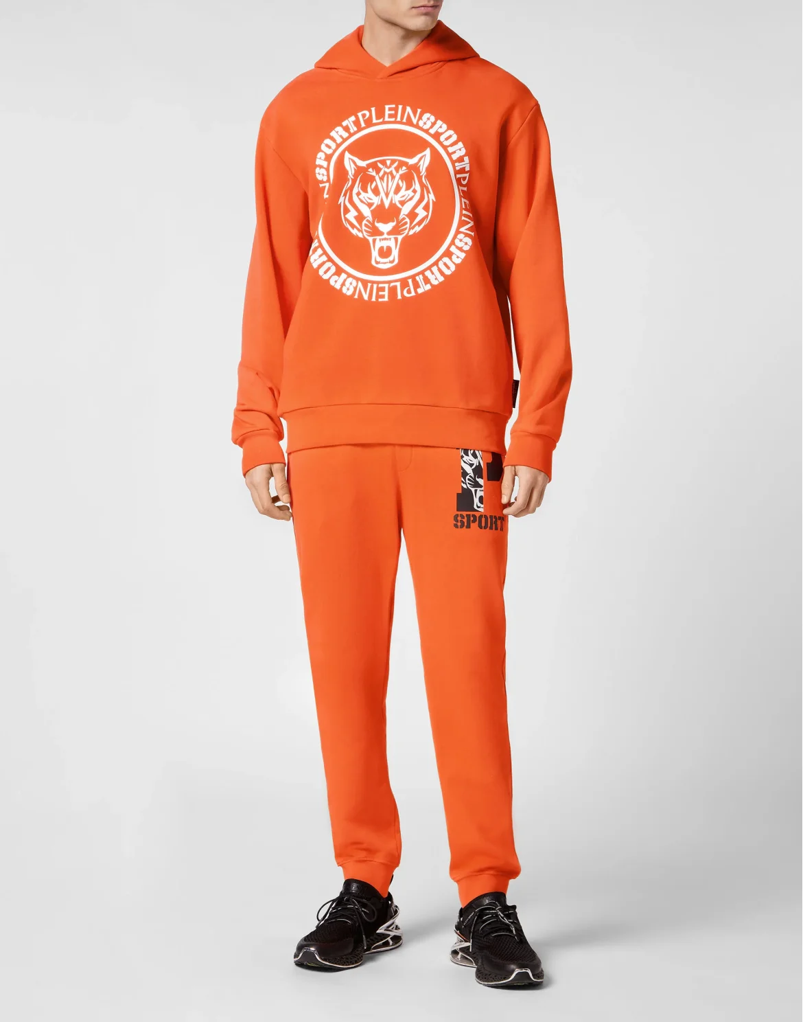Hoodie sweatshirt Carbon Tiger, цвет: Оранжевый