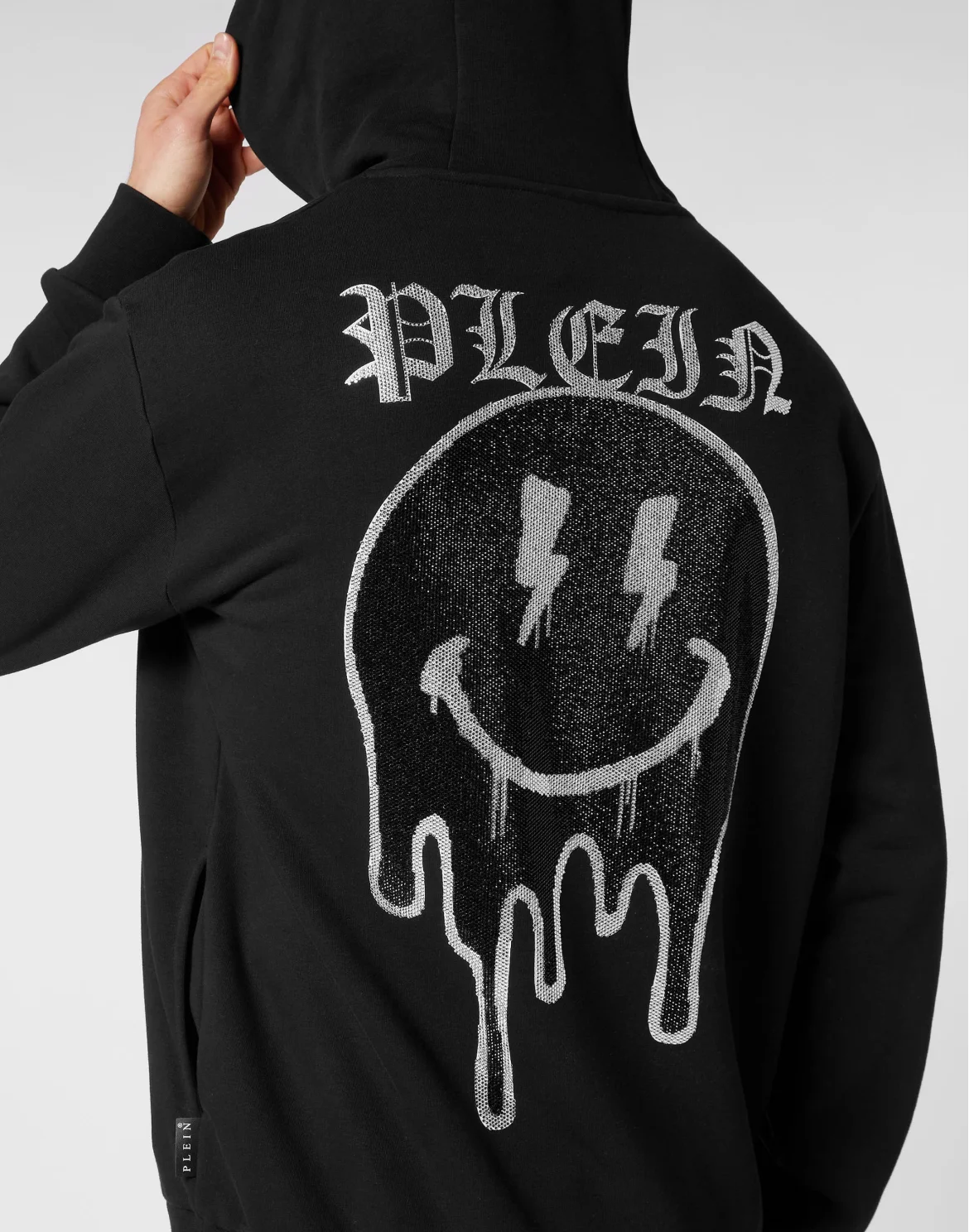 Hoodie sweatshirt Smile, цвет: Черный