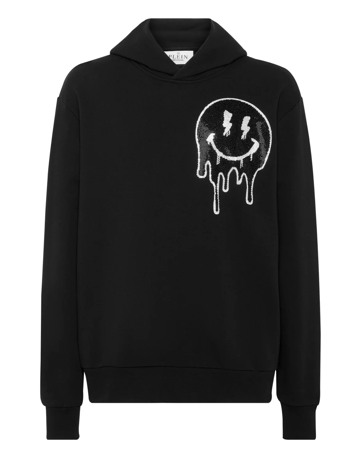 Hoodie sweatshirt Smile, цвет: Черный