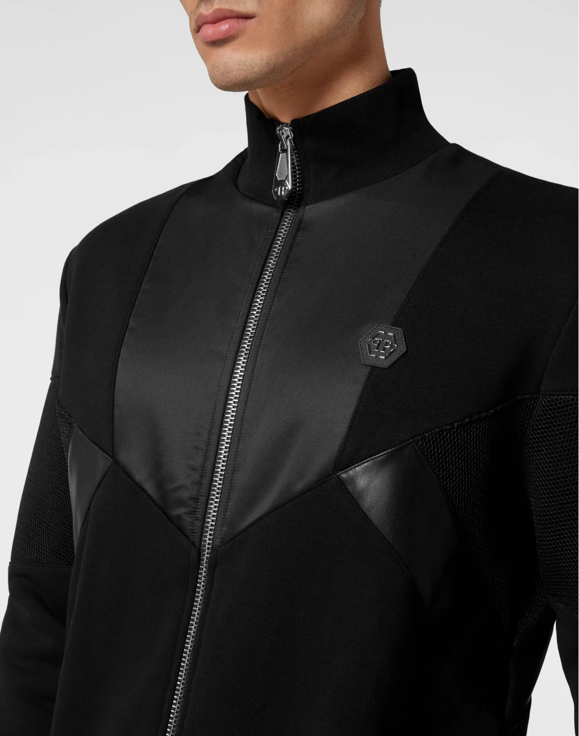 Jogging Tracksuit: Top Gothic Plein, цвет: Черный