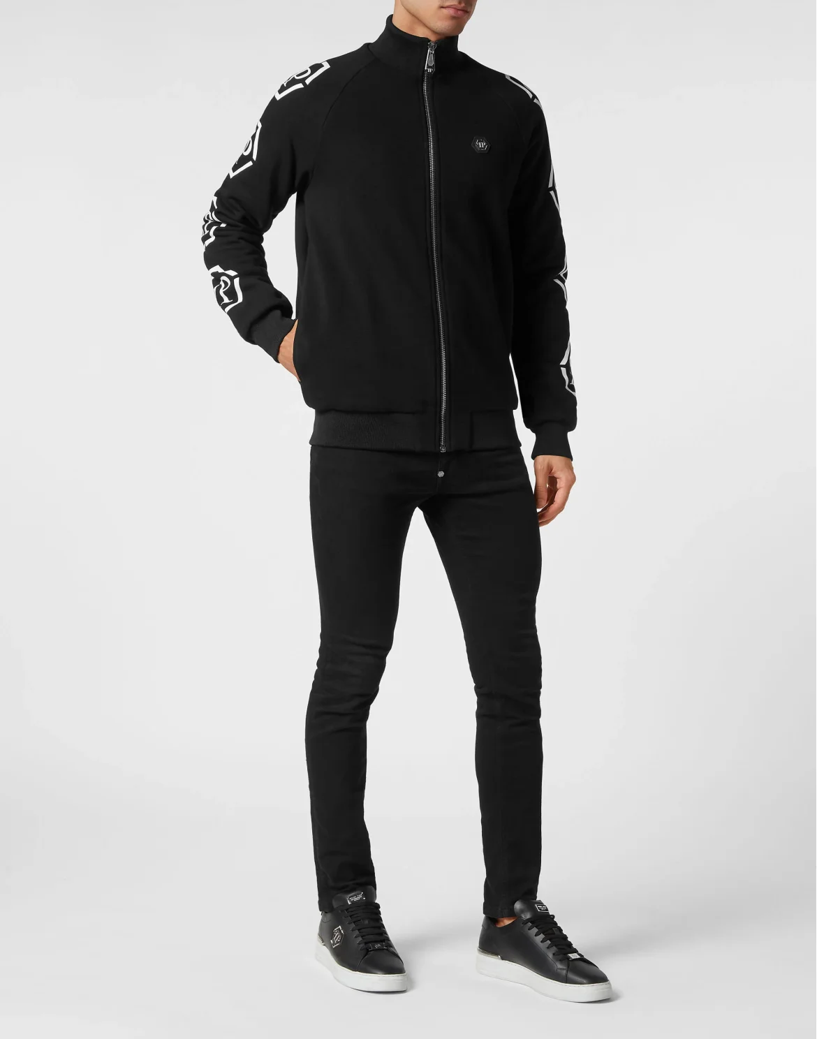 Jogging Jacket Monogram, цвет: Черный