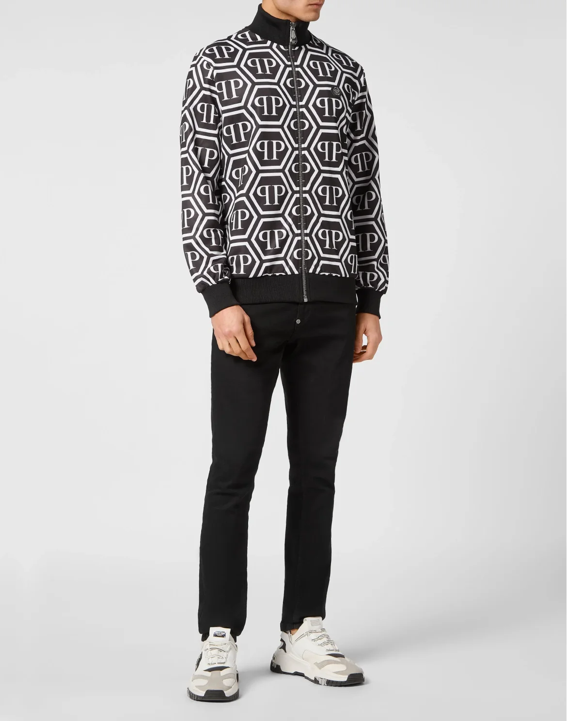 Jogging Jacket Monogram, цвет: Черный