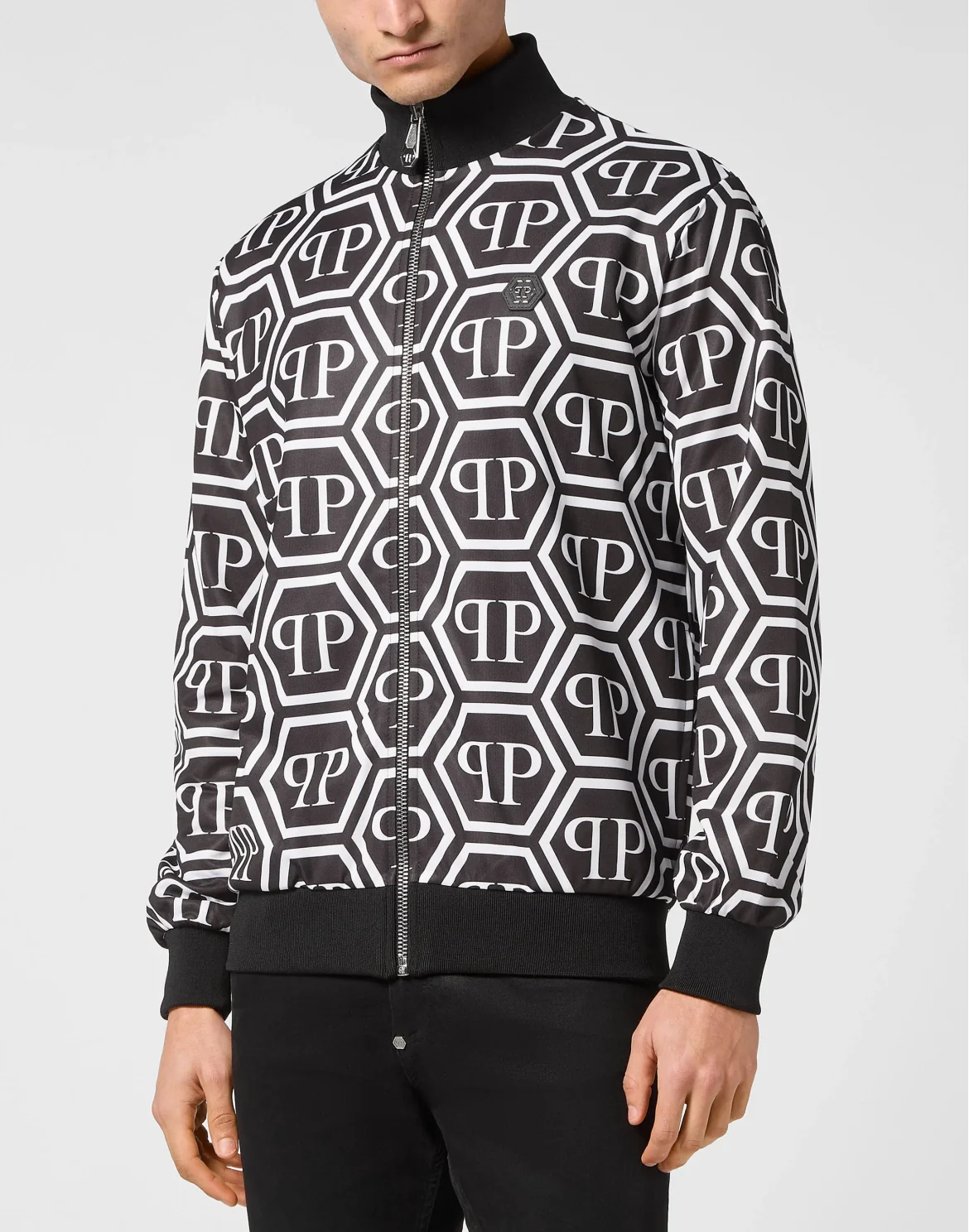Jogging Jacket Monogram, цвет: Черный