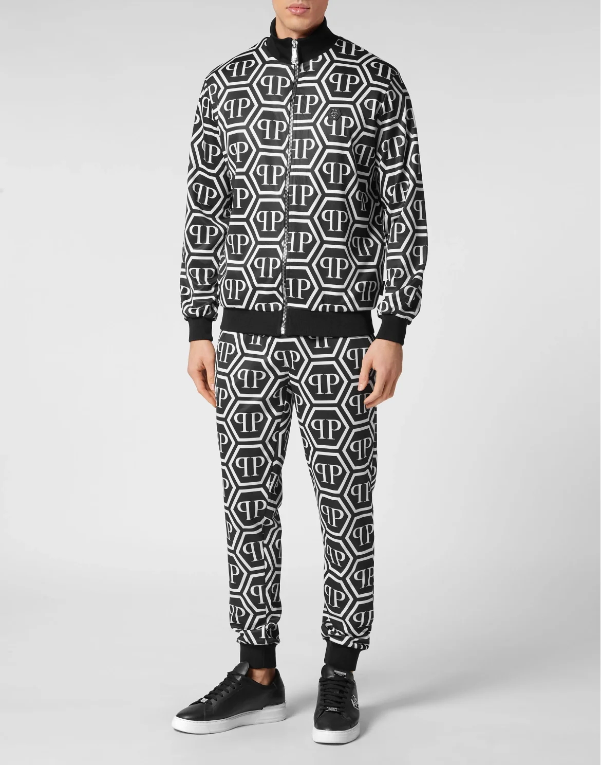 Jogging Set Monogram, цвет: Черный