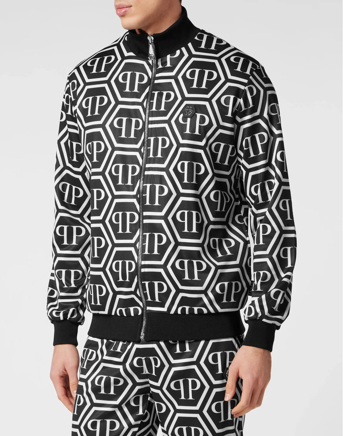 Jogging Set Monogram, цвет: Черный