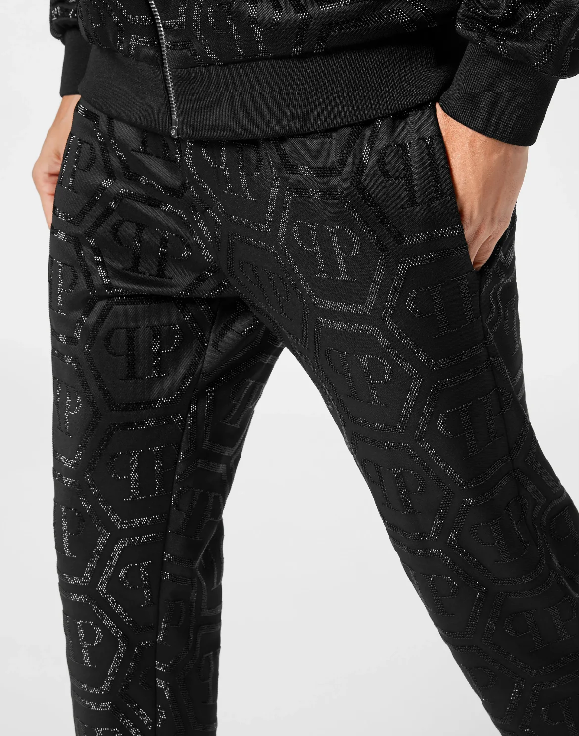 Jogging Set Monogram, цвет: Черный
