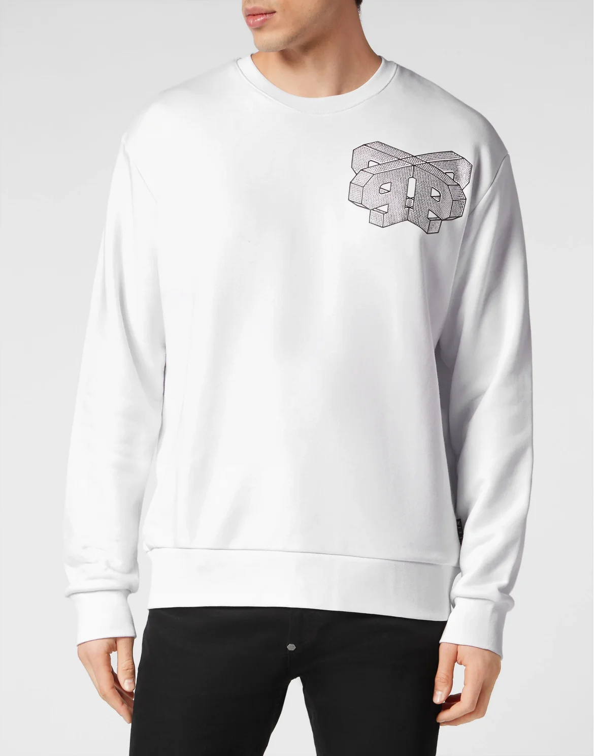T-shirt Round Neck SS Wire Frame, цвет: Белый