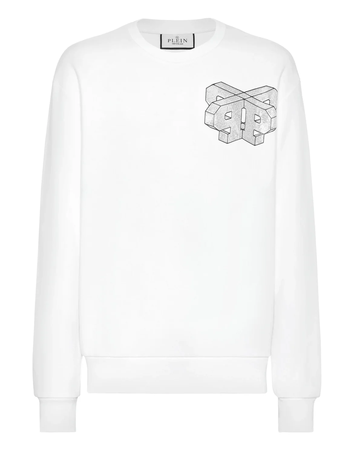 T-shirt Round Neck SS Wire Frame, цвет: Белый