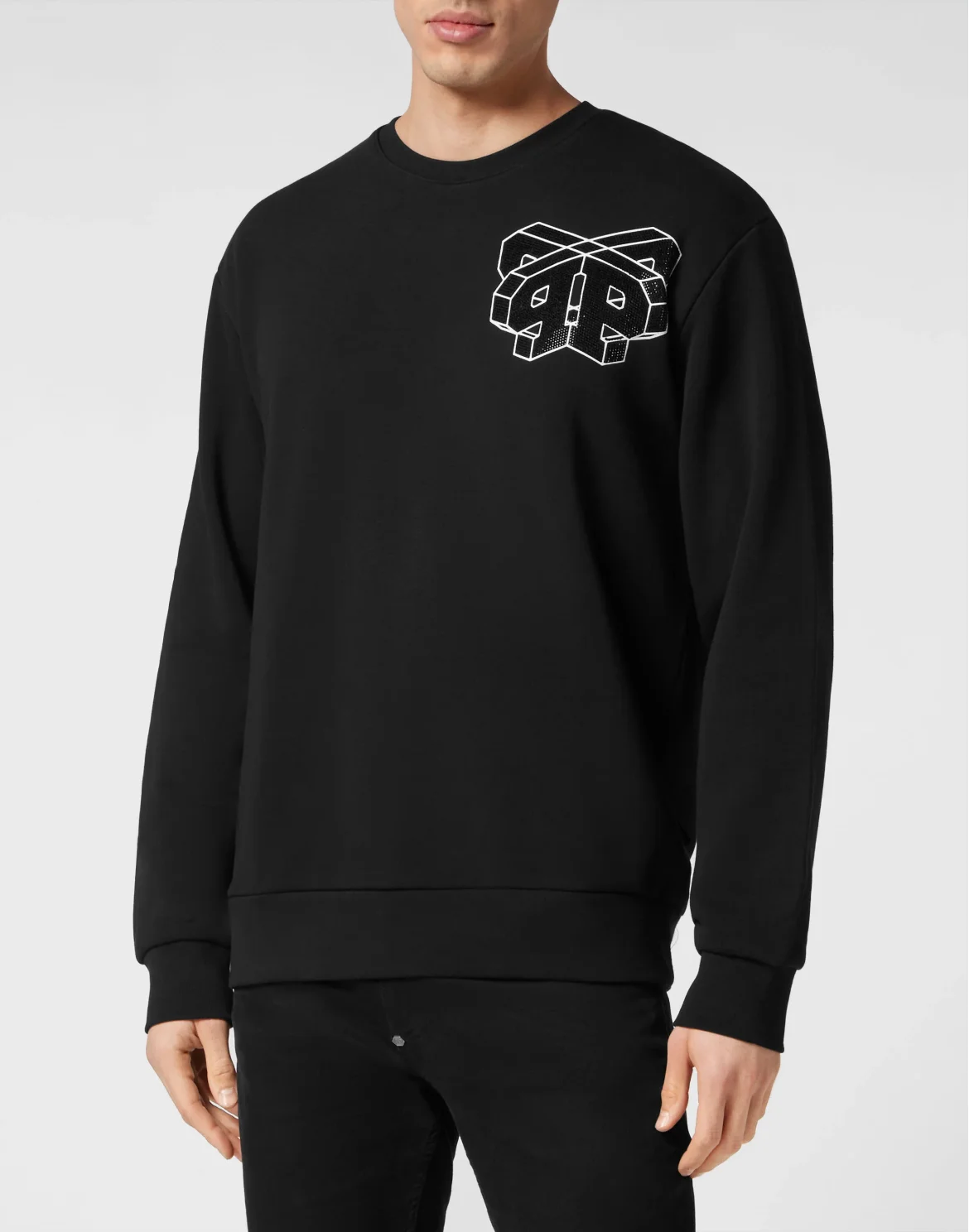 T-shirt Round Neck SS Wire Frame, цвет: Черный
