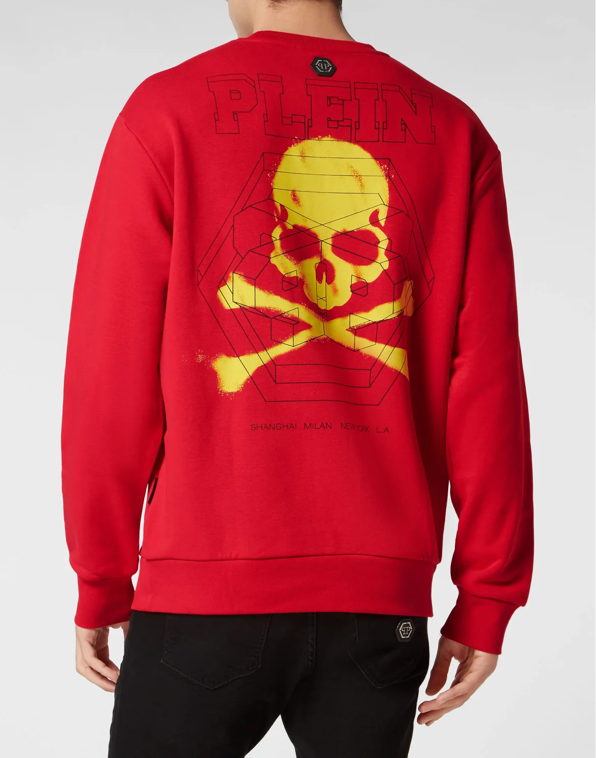 T-shirt Round Neck SS Wire Frame, цвет: Красный