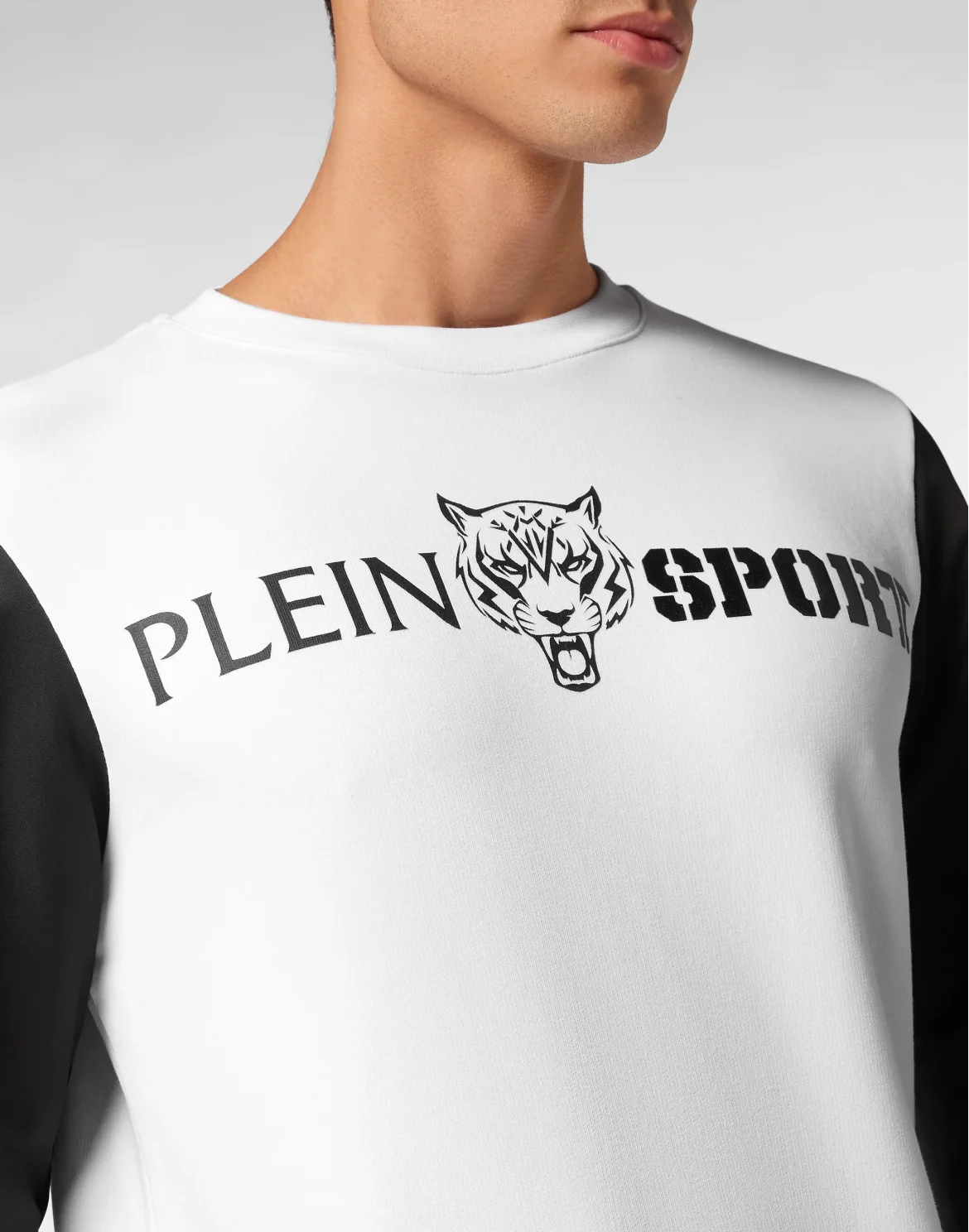 Sweatshirt LS Tiger, цвет: Белый