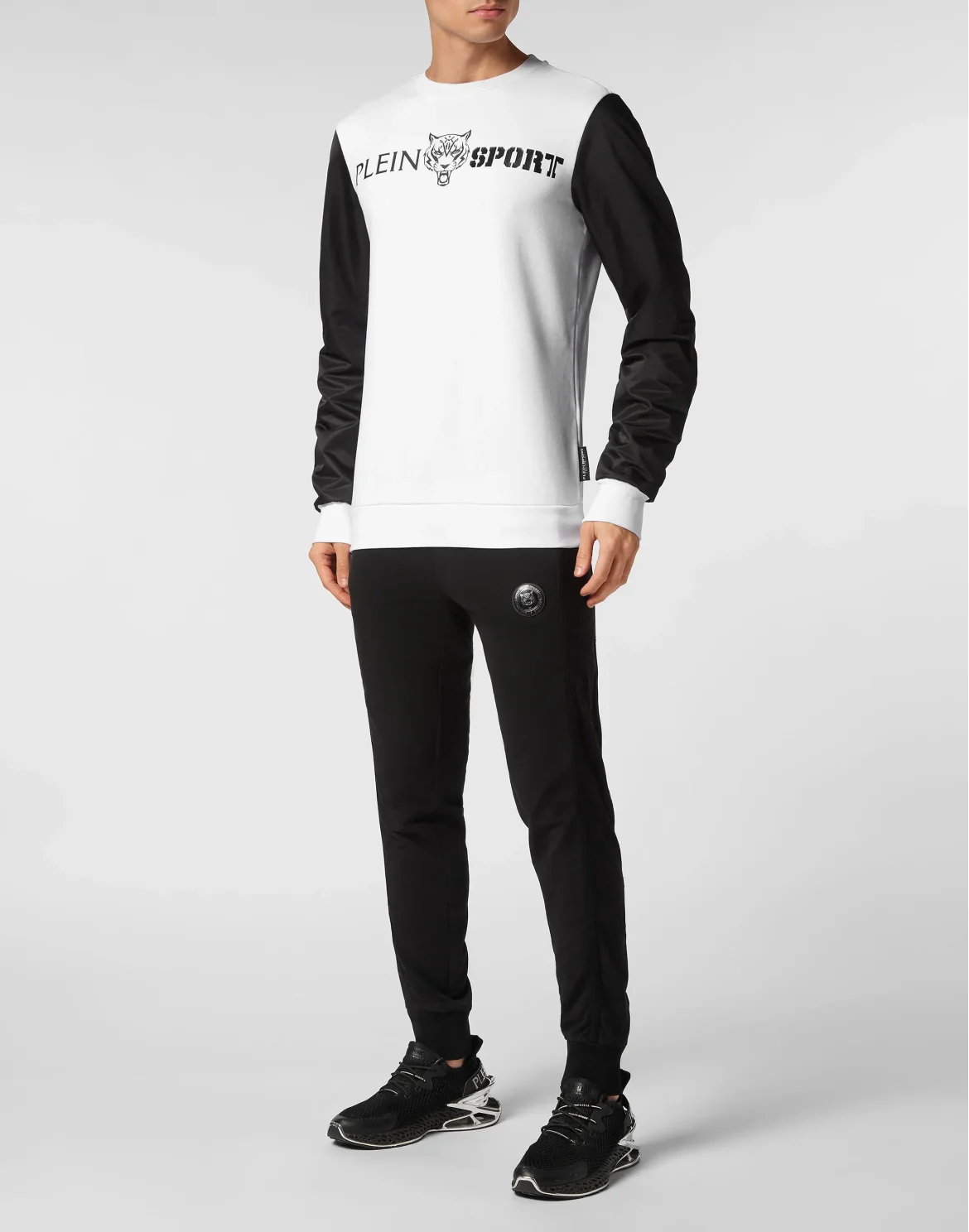 Sweatshirt LS Tiger, цвет: Белый