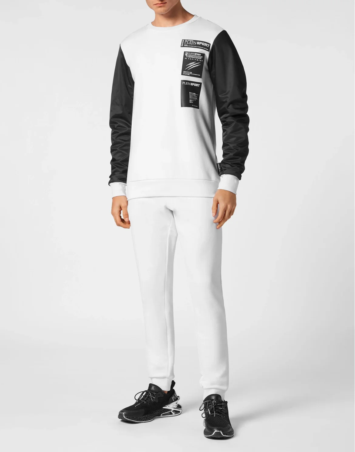 Sweatshirt LS Scratch, цвет: Белый