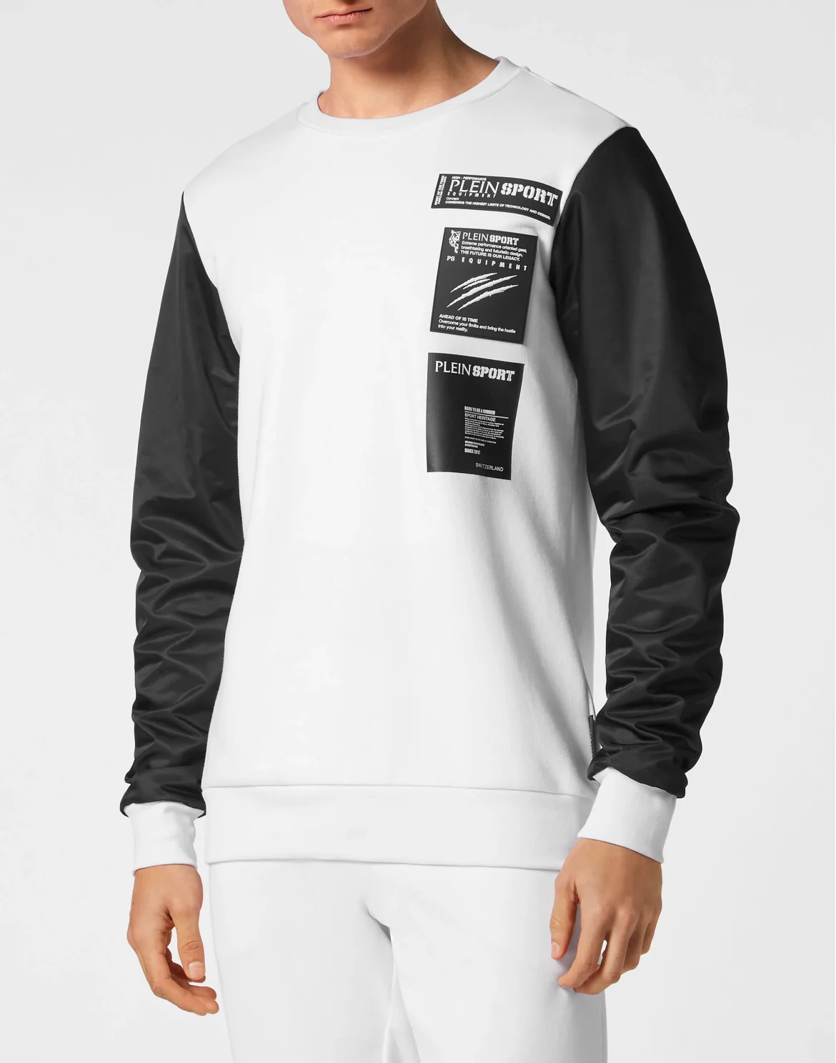 Sweatshirt LS Scratch, цвет: Белый