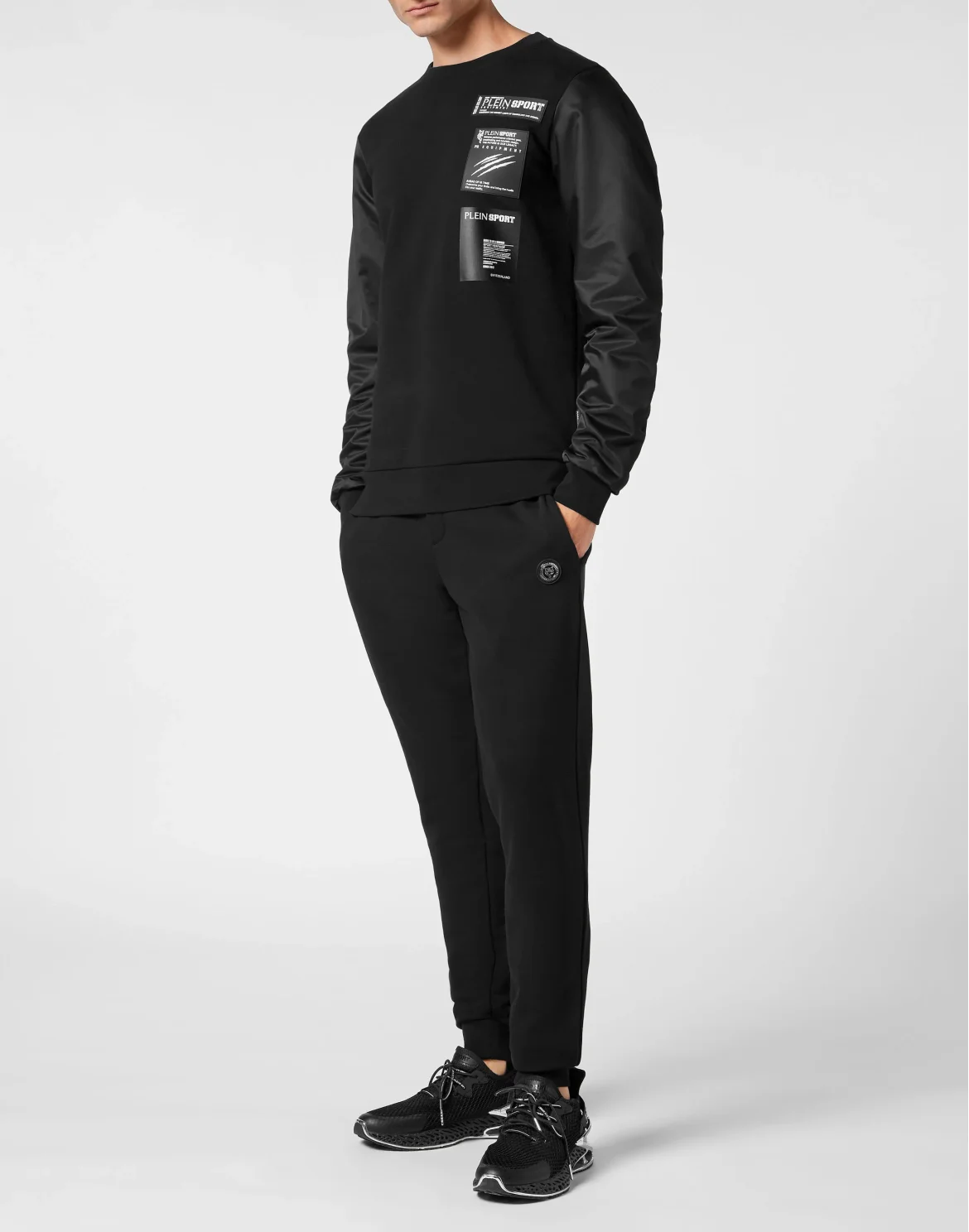 Sweatshirt LS Scratch, цвет: Черный