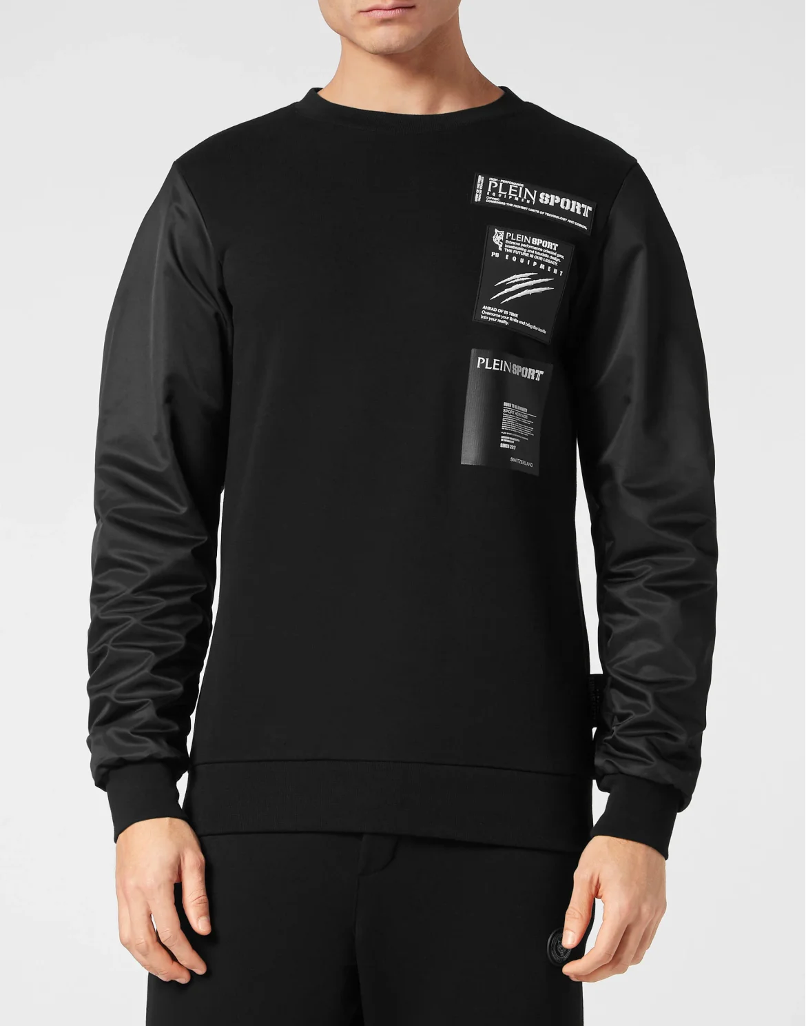 Sweatshirt LS Scratch, цвет: Черный