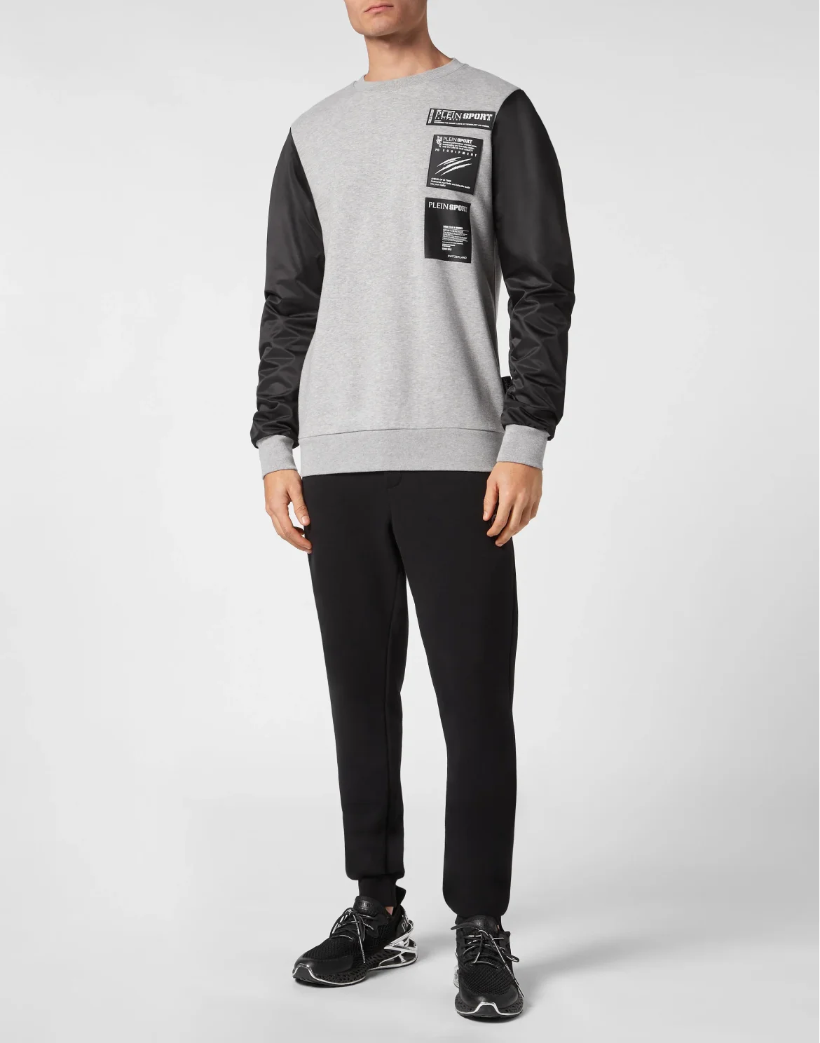 Sweatshirt LS Scratch, цвет: Серый