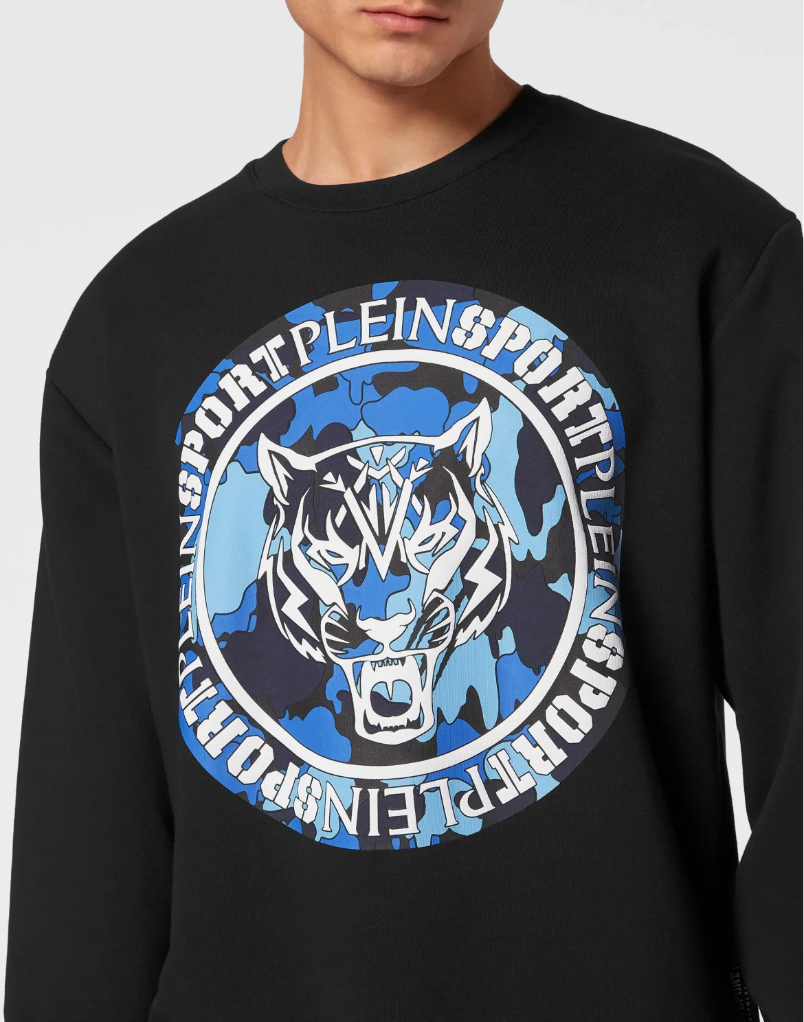 Sweatshirt LS Carbon Tiger, цвет: Черный