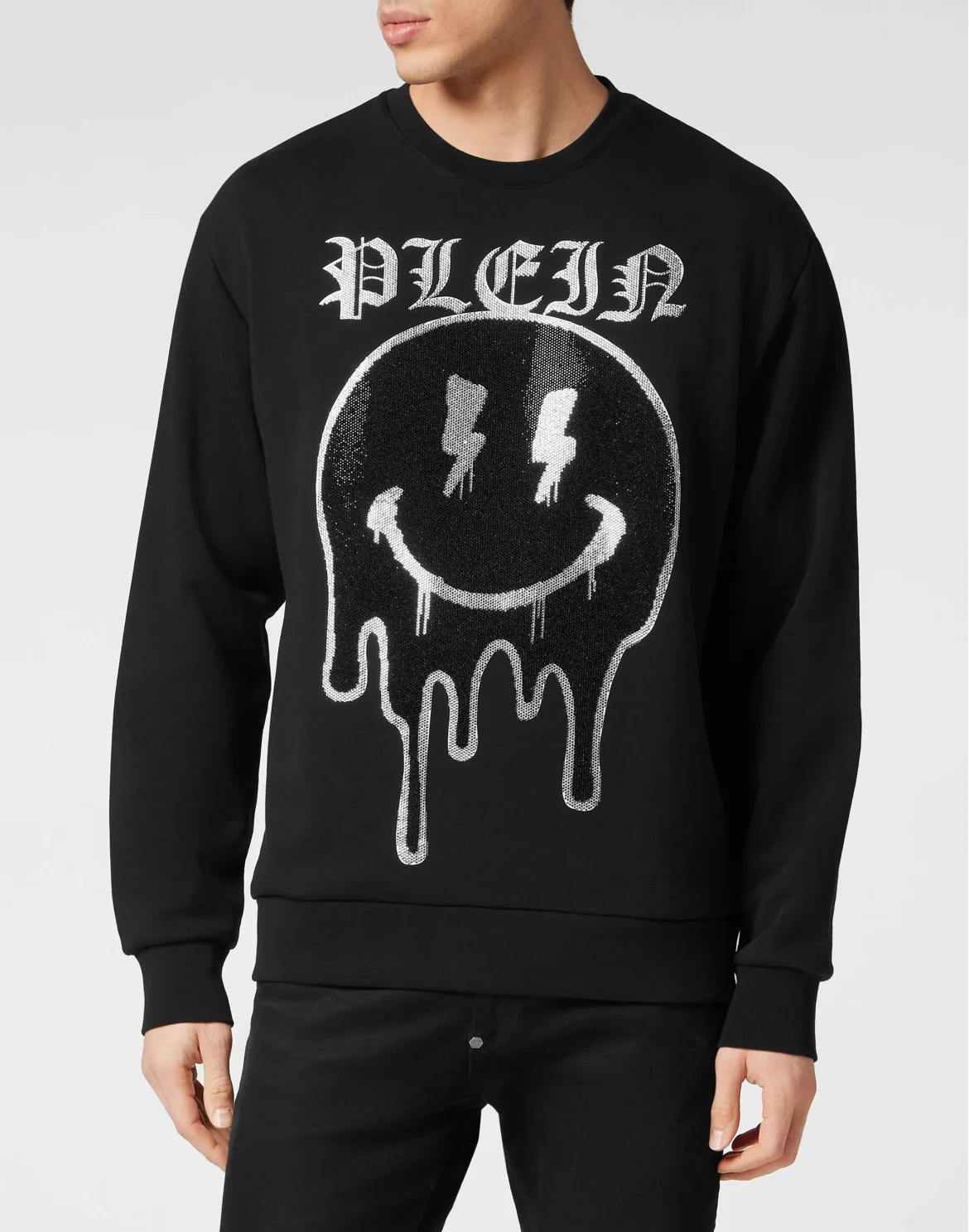 Sweatshirt LS Smile, цвет: Черный