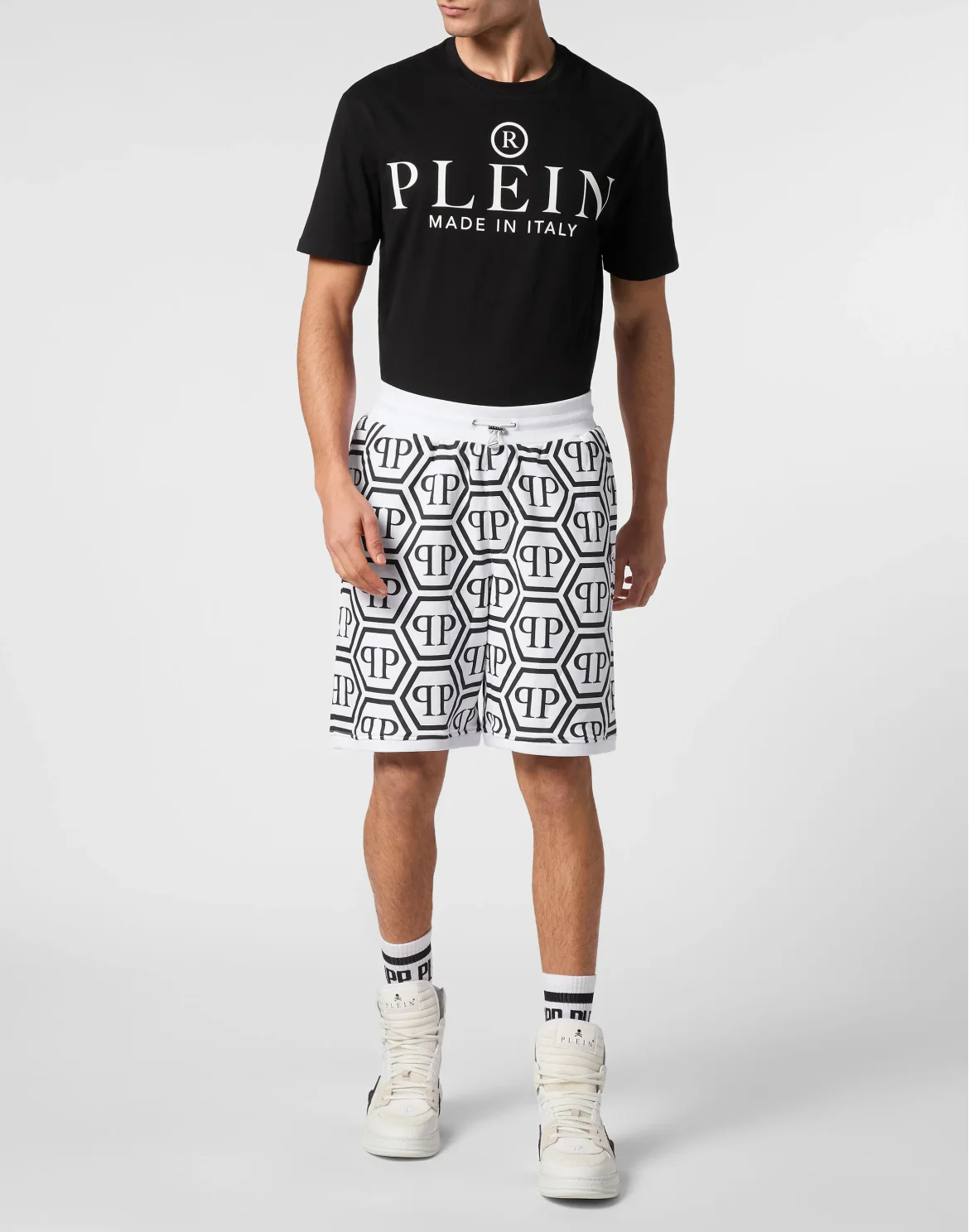 Jogging Shorts Monogram, цвет: Белый