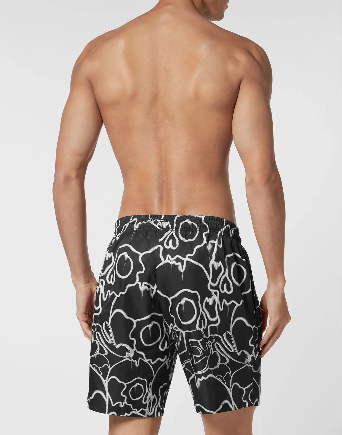 Swim-Trunks Skull, цвет: Черный