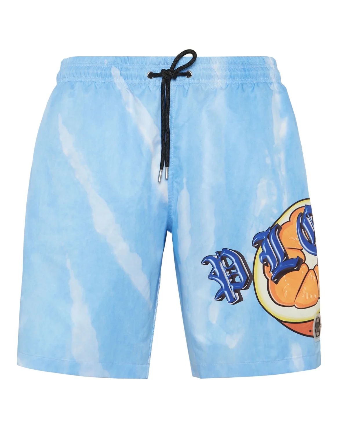 Tie-dye Long Swim Boxers Tutti Frutti, цвет: Синий