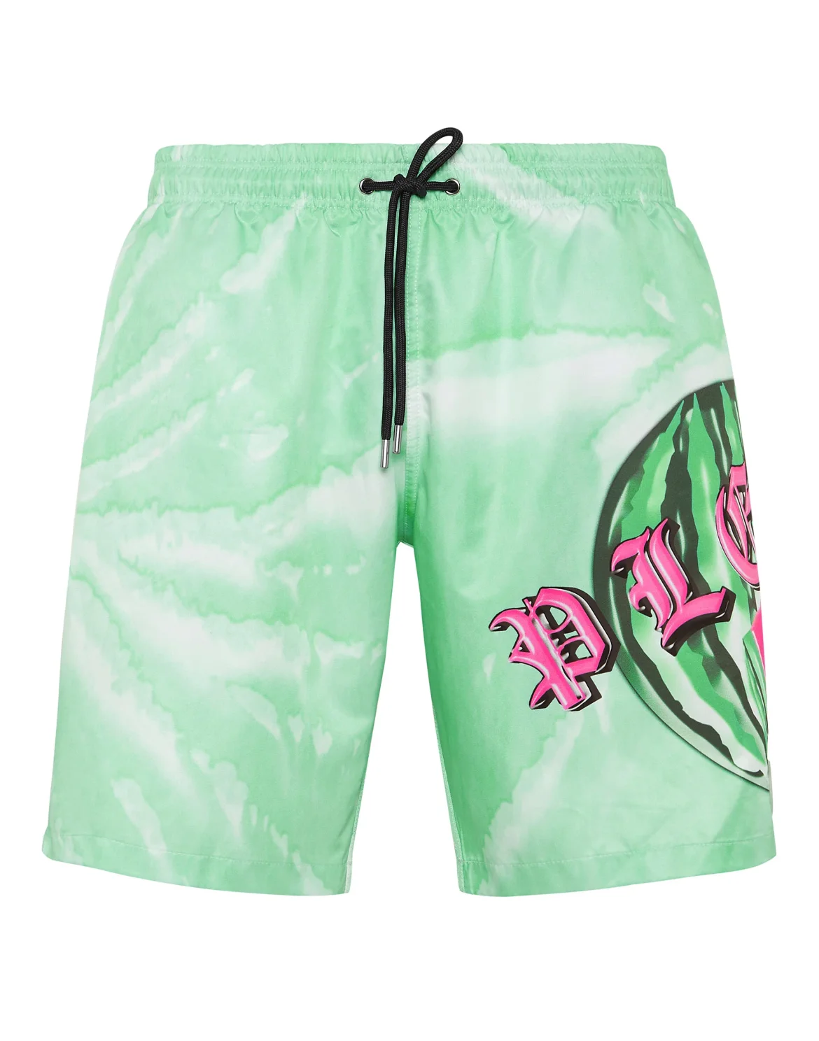 Tie-dye Long Swim Boxers Tutti Frutti, цвет: Бирюзовый