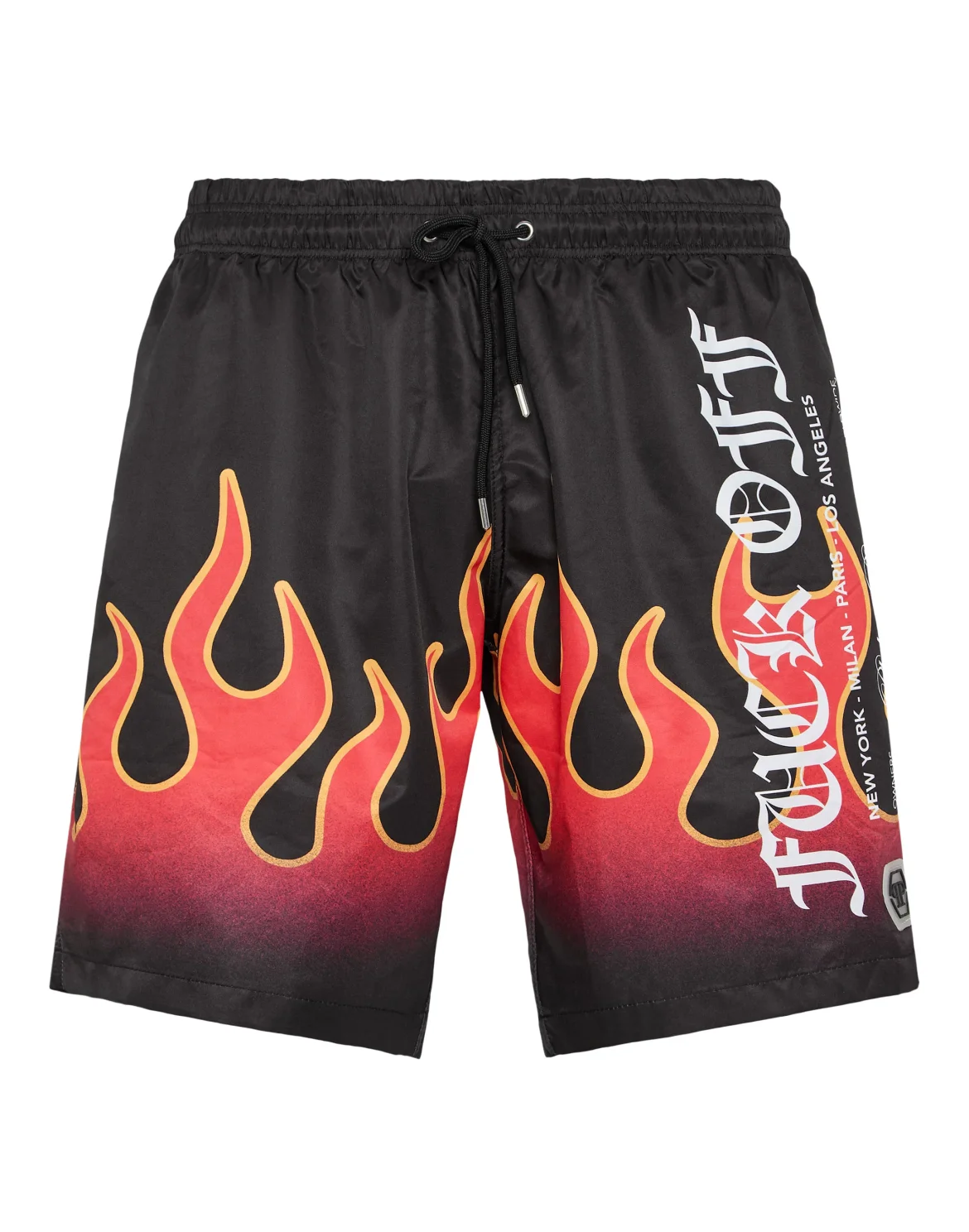 Swim Boxer Flame, цвет: Черный