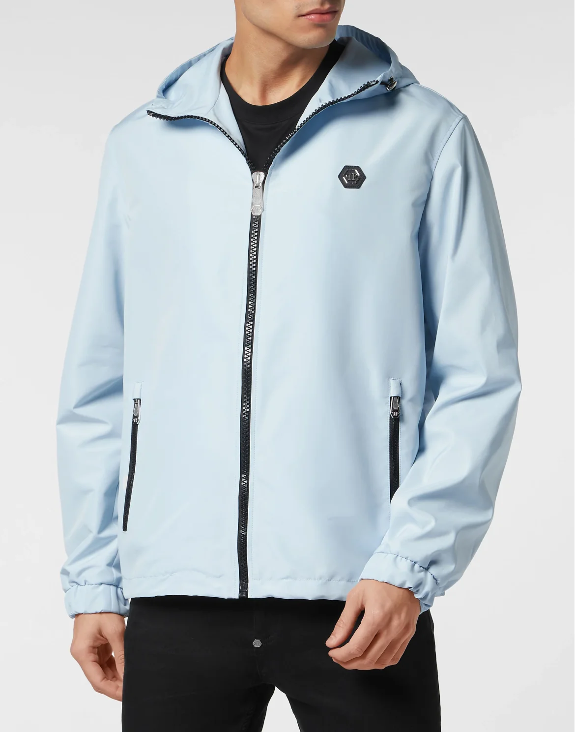 Nylon Windbreaker, цвет: Голубой