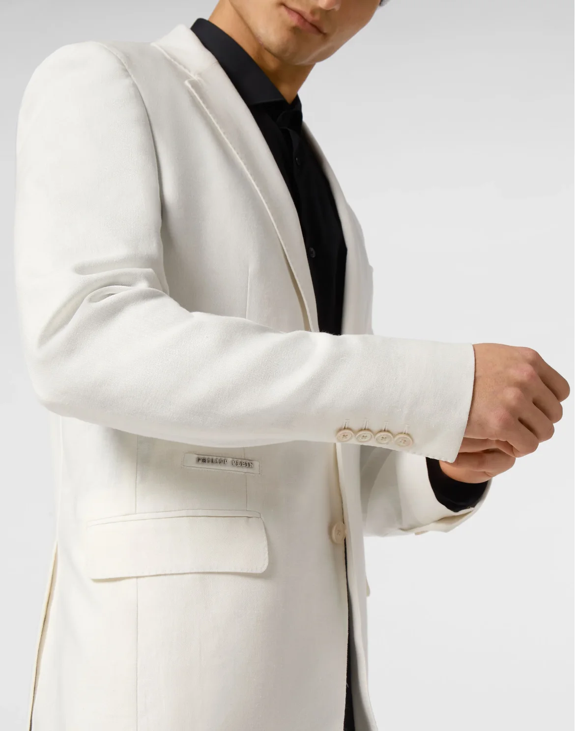 Linen Blazer Gigolò fit, цвет: Белый