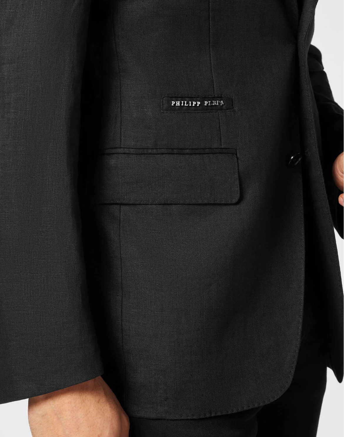 Linen Blazer Gigolò fit, цвет: Черный