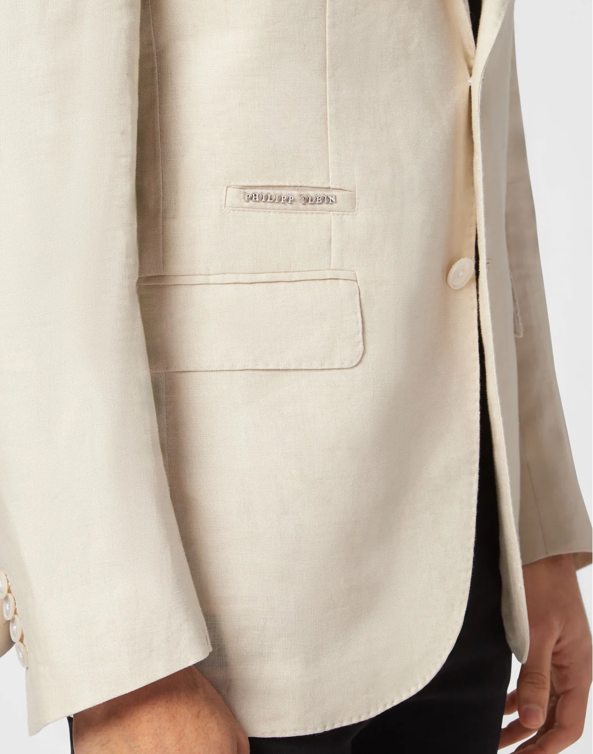 Linen Blazer Gigolò fit, цвет: Бежевый