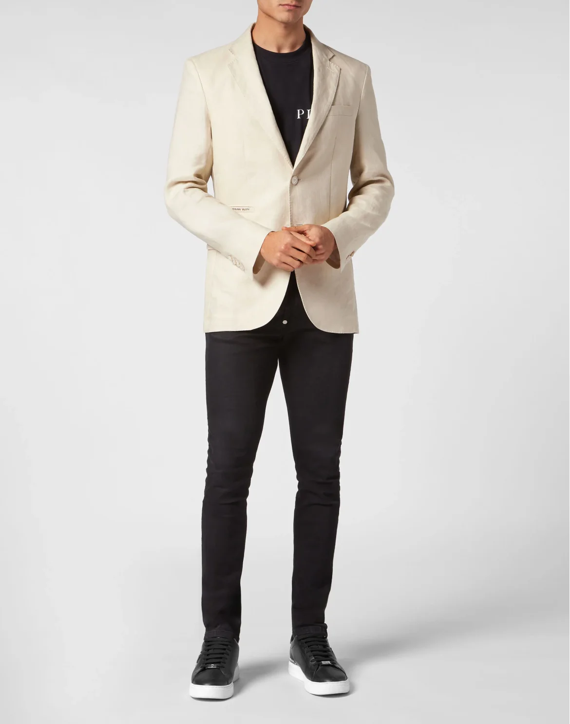 Linen Blazer Gigolò fit, цвет: Бежевый