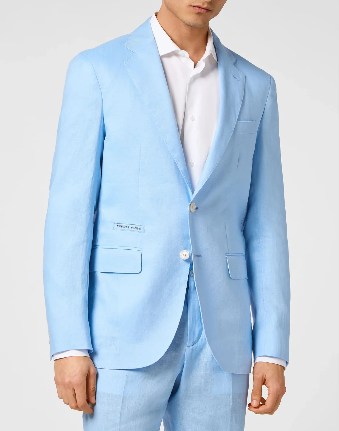 Linen Blazer Gigolò fit, цвет: Голубой