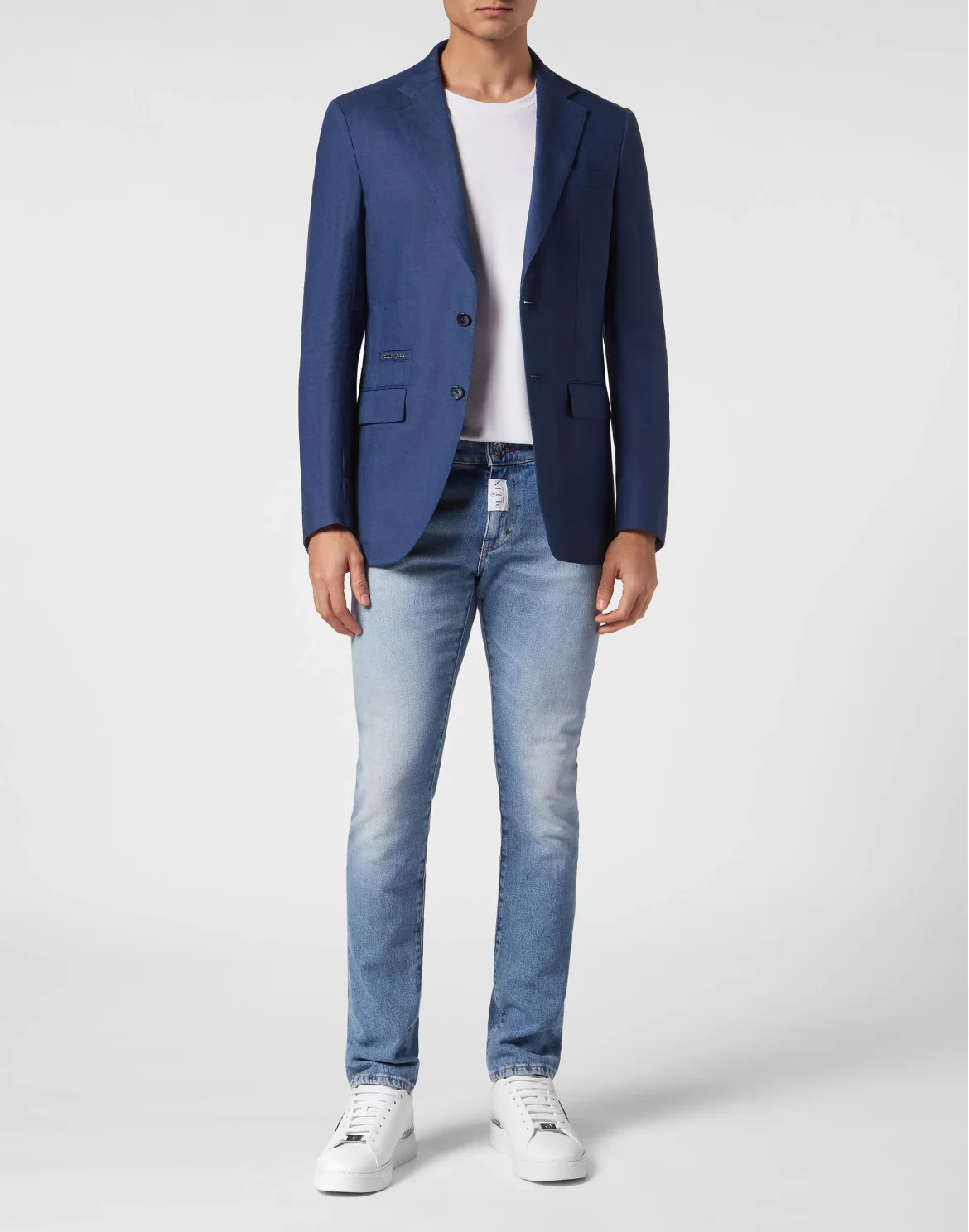 Linen Blazer Gigolò fit, цвет: Синий