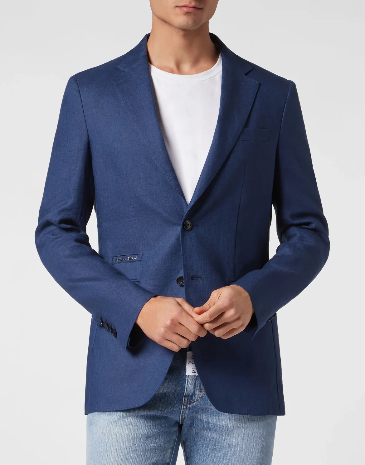 Linen Blazer Gigolò fit, цвет: Синий