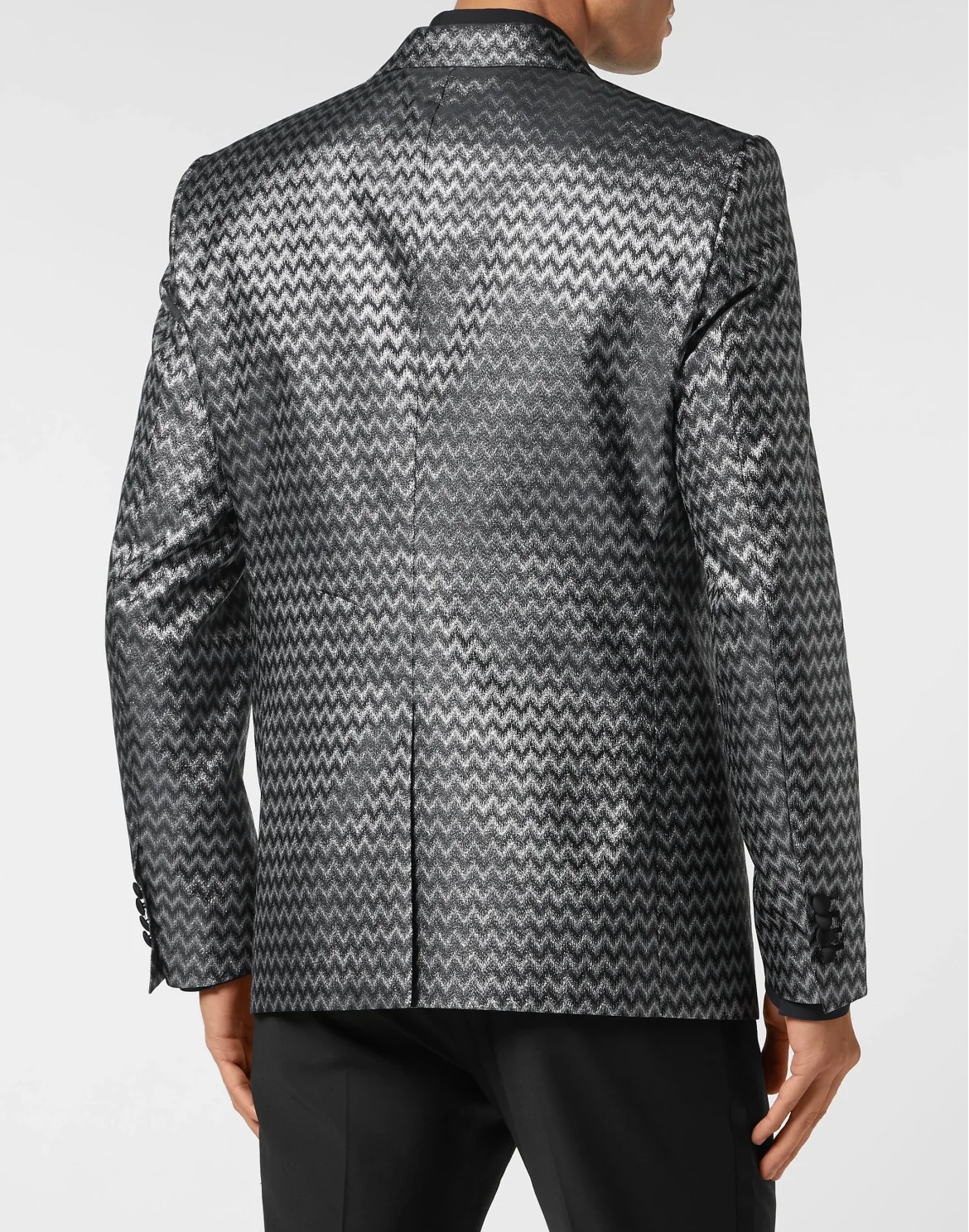 jacquard Blazer Lord Fit, цвет: Черный